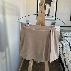 🚫 SOLD Faux Suede Skort